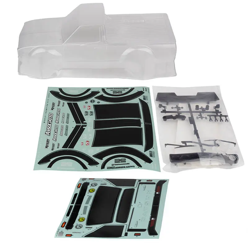 Team Associated Apex 2 Sport Datsun 620 Bodyset Clear – Team Associated Parts