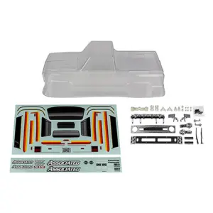 Team Associated Mt12 Bodyshell Set Clear – Team Associated Parts