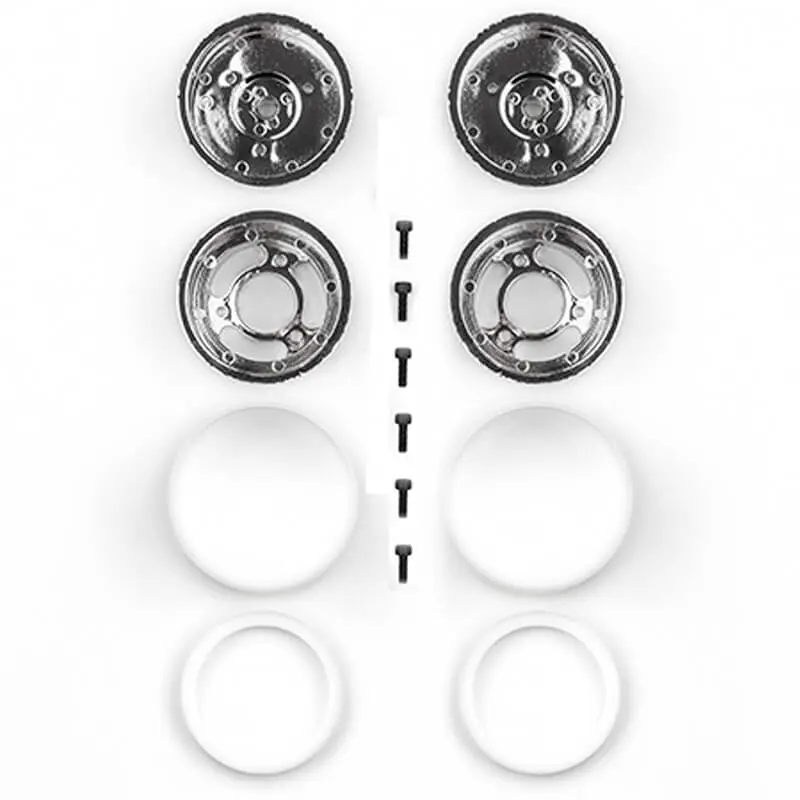 Team Associated Jay Halsey Rc10 Rear Wheels, Chrome – Team Associated Parts