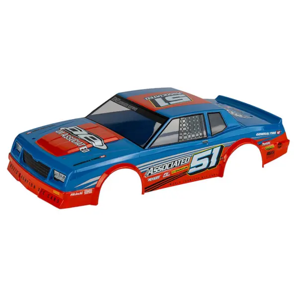 Team Associated Sr10M Street Stock Bodyshell - Blue – Team Associated Parts