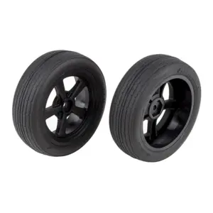 Team Associated Dr10 Front Wheels With Drag Tyres – Team Associated Parts