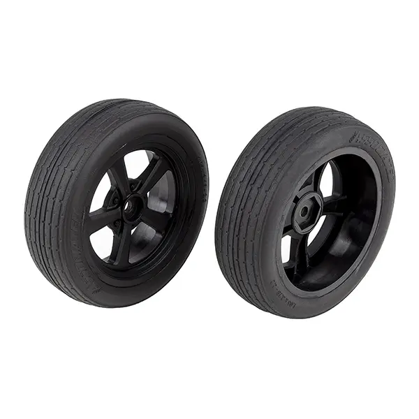 Team Associated Dr10 Front Wheels With Drag Tyres – Team Associated Parts