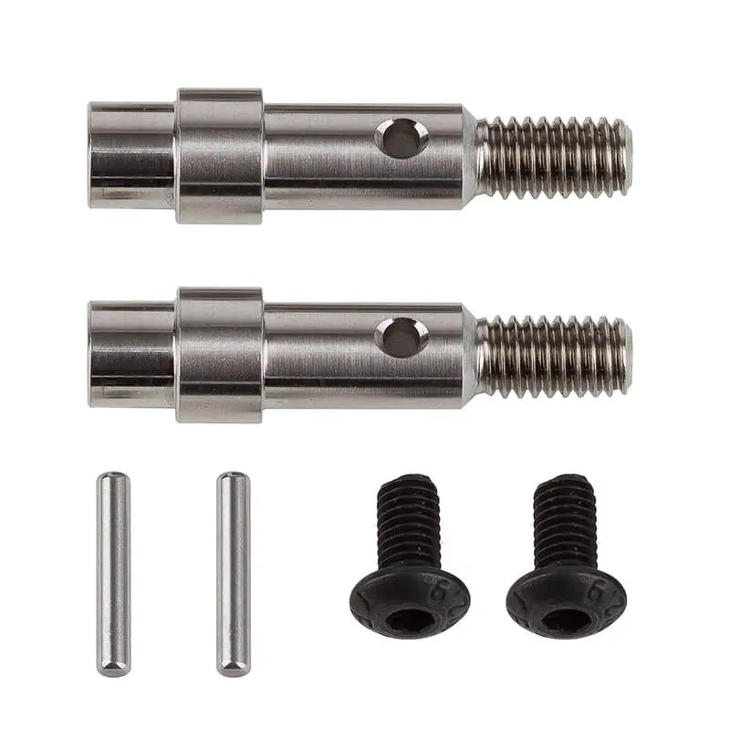 Team Associated B6 Ft Titanium Hex Adapter Front Axles – Team Associated Parts