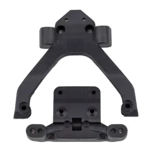 Team Associated Rc10B6.4/T6.4 Fr Top Plate & Mount Angled Carbon – Team Associated Parts