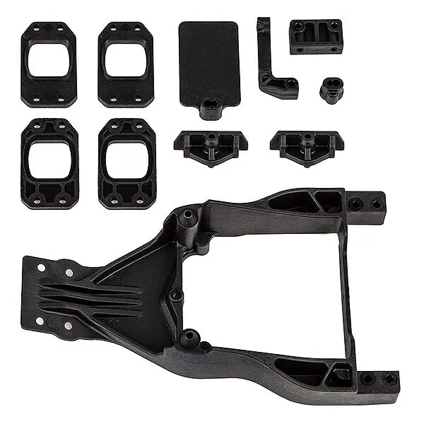Team Associated Dr10M Front Chassis Plate & Gearbox Mount Set – Team Associated Parts