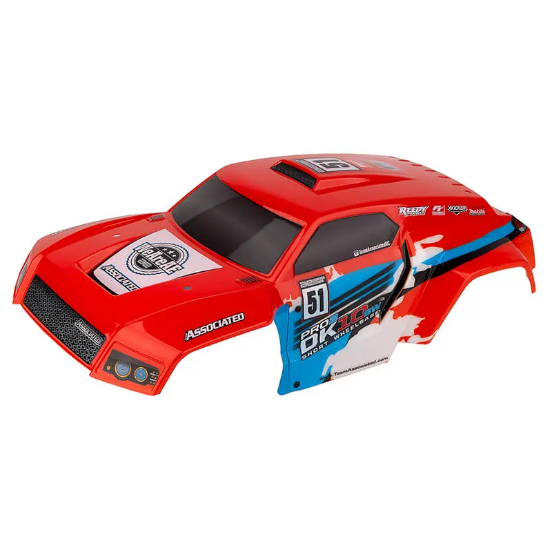 Team Associated Pro2 Dk10Sw Desert Buggy Body Orange – Team Associated Parts