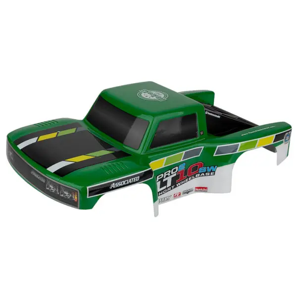Team Associated Pro2 Lt10Sw Truck Body Green – Team Associated Parts