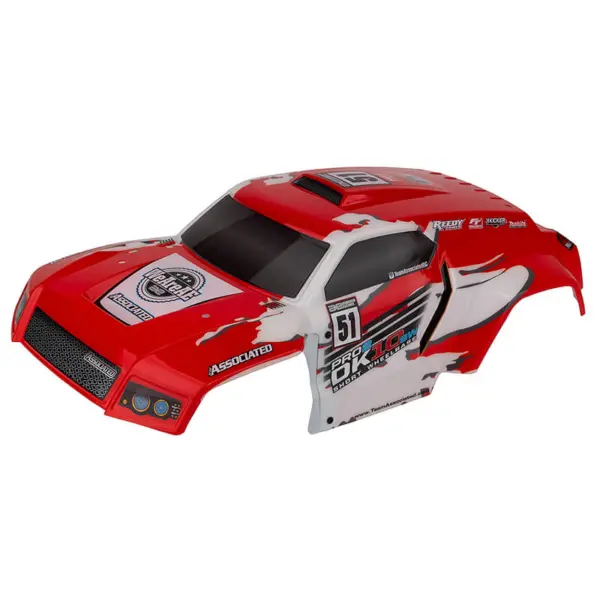 Team Associated Pro2 Dk10Sw Desert Buggy Body Red – Team Associated Parts