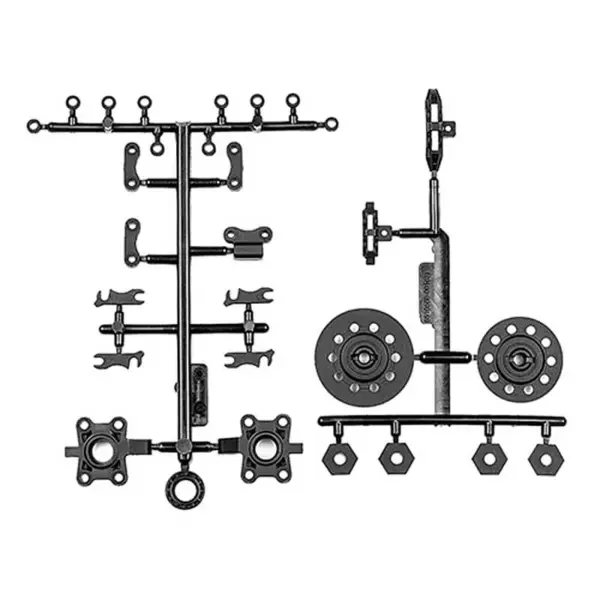Team Associated Dc10 Hubs Front & Rear, Wheel Hex Discs – Team Associated Parts