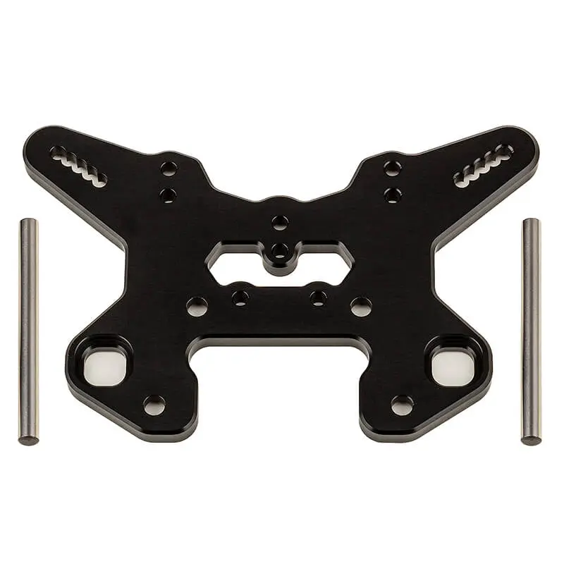 Team Associated Rc8T4 Front Shock Tower V2 Black Aluminium – Team Associated Parts