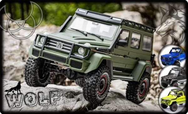 Absima RC 110 EP Crawler CR4.4 WOLF