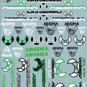 Absima sticker sheet 2024 / A4 – RC Wheels & Tyres