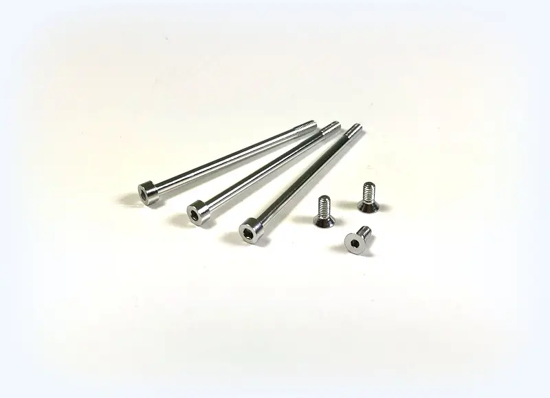 Aluminium screw set 3xshort, 3xlong – RC Wheels & Tyres