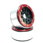 RC Crawler wheels Beadlock Wheels GEAR Black/Red 1.9 (2) w/o Hub – RC Wheels & Tyres
