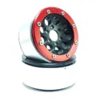 RC Crawler wheels Beadlock Wheels GUN Black/Red 1.9 (2) w/o Hub – RC Wheels & Tyres
