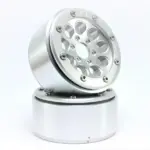 RC Crawler wheels Beadlock Wheels GUN Silver/Silver 1.9 (2) w/o Hub – RC Wheels & Tyres