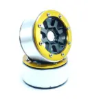 RC Crawler wheels Beadlock Wheels HAMMER Black/Gold 1.9 (2) w/o Hub – RC Wheels & Tyres