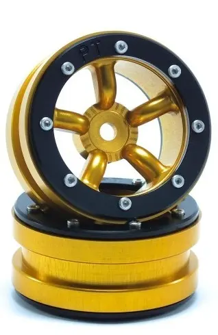 RC Crawler wheels Beadlock Wheels PT-Safari Gold/Black 1.9 (2 pcs) – RC Wheels & Tyres