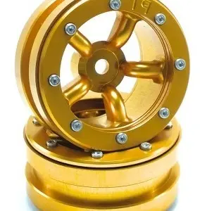 RC Crawler wheels Beadlock Wheels PT-Safari Gold/Gold 1.9 (2 pcs) – RC Wheels & Tyres
