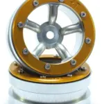 RC Crawler wheels Beadlock Wheels PT-Safari Silver/Gold 1.9 (2 pcs) – RC Wheels & Tyres
