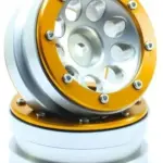 RC Crawler wheels Beadlock Wheels PT- Ecohole Silver/Gold 1.9 (2 pcs) – RC Wheels & Tyres