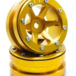 RC Crawler wheels Beadlock Wheels PT- Slingshot Gold/Gold 1.9 (2 pcs) – RC Wheels & Tyres