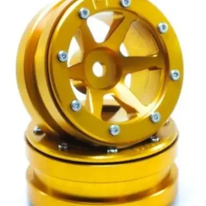 RC Crawler wheels Beadlock Wheels PT- Slingshot Gold/Gold 1.9 (2 pcs) – RC Wheels & Tyres