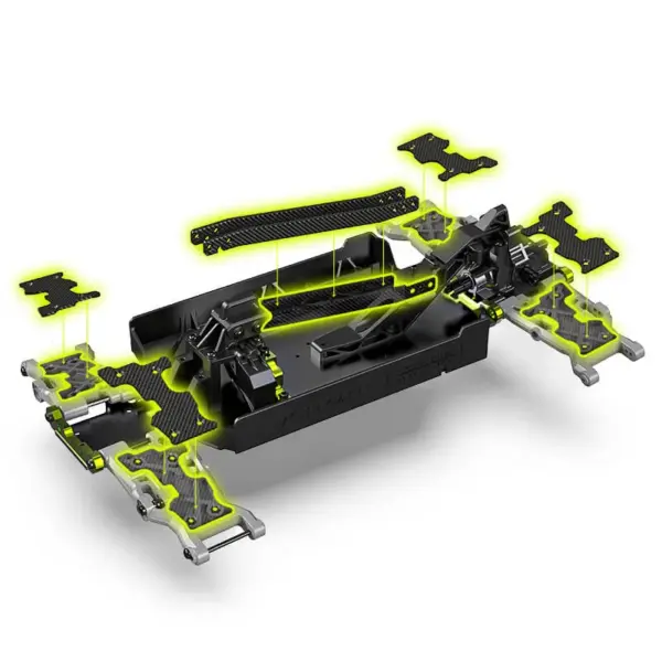 Rlaarlo Omni-Terminator Carbon MINI 1:10 Scale Brushless Monster Truck, RZ001B-C – RC Trucks