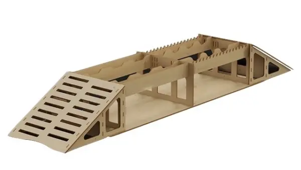 Crawler Obstacle "Plank Brdige" 1:24/1:18 (21 pieces) – RC Wheels & Tyres