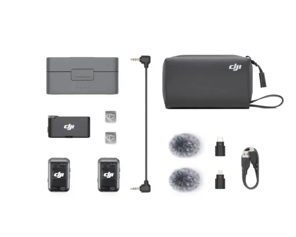 DJI Mic 2 (2TX+1RX+Case) – Drones