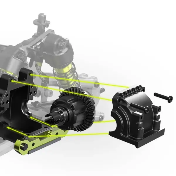 Rlaarlo Omni-Terminator Carbon MINI 1:10 Scale Brushless Monster Truck, RZ001B-C – RC Trucks