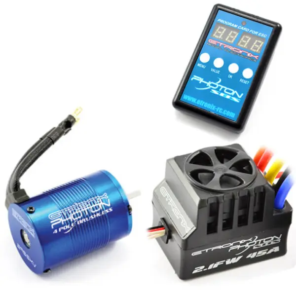 Etronix Photon 2.1Fw Combo W/13.0R 2950Kv Motor/45A Esc – 50 - 100
