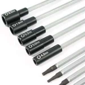 Fastrax 19-in-1 RC tool kit 3Xslot, 3X PH 6Xhex, 4Xnut 1X 5/8MM wrench – RC Tool Kits