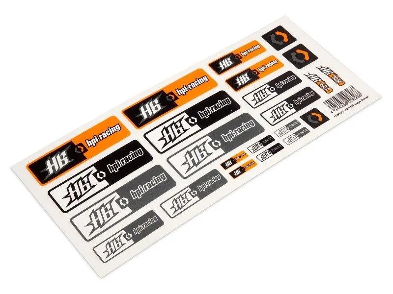 HB/HPI LOGO DECAL – RC Wheels & Tyres