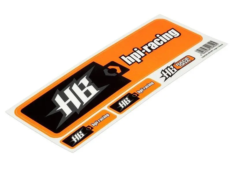 HB/HPI LOGO L DECAL – RC Wheels & Tyres