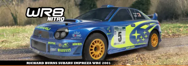 HPI WR8 Electric 2001 WRC Subaru Impreza RTR – RC Nitro Car – view 9