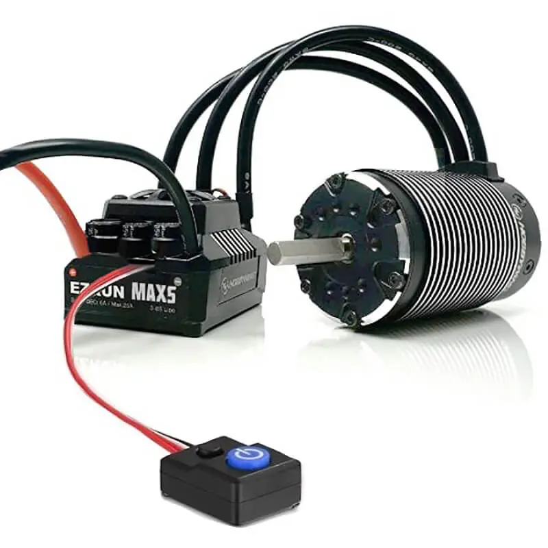 Hobbywing Combo Ezrun Max5 Hv G2 Esc 56118Sd 650Kv G2 Motor – 400-500