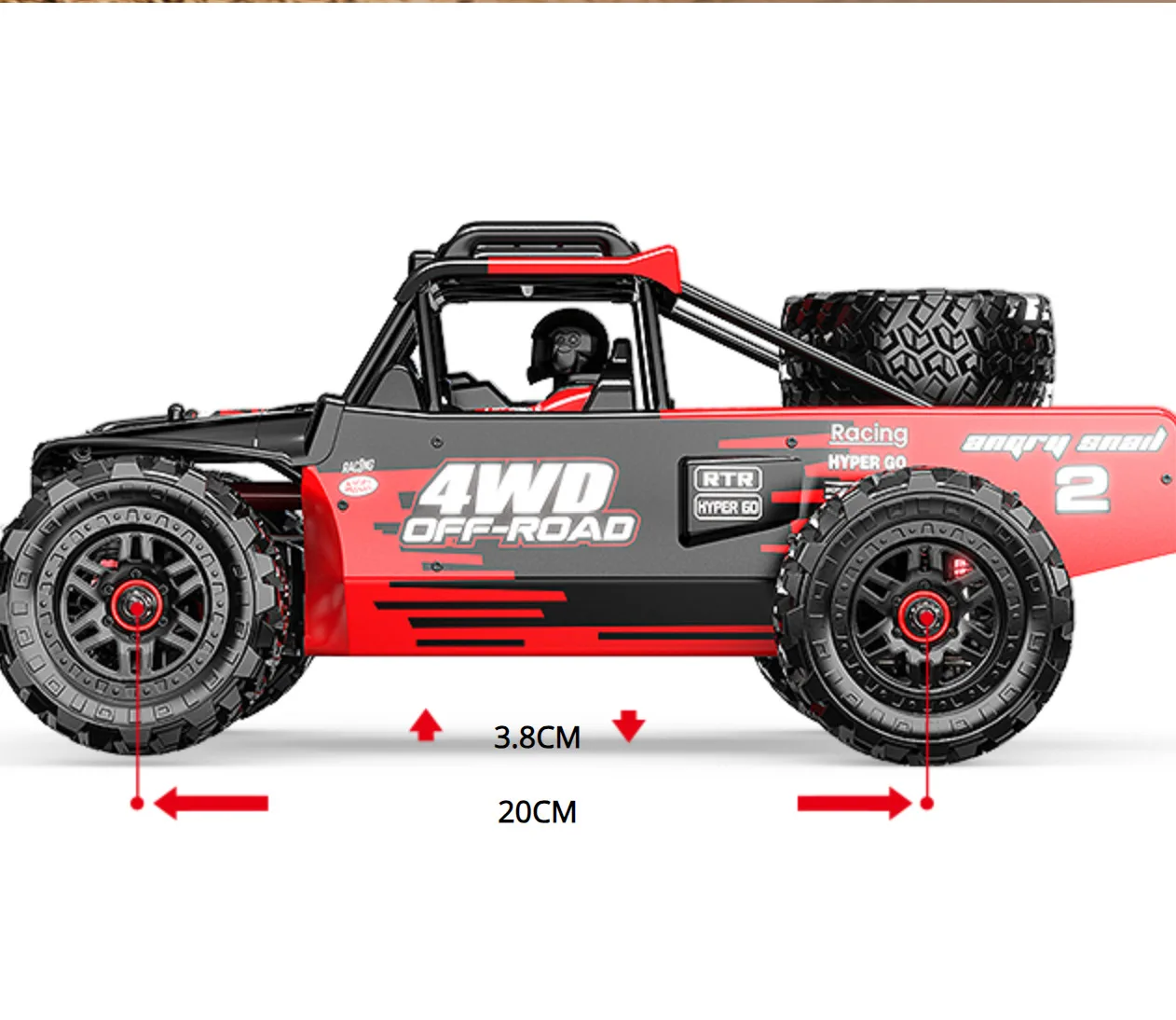 MJX Hyper Go 14209 1/14 Remote Control High-Speed RC Truck – RC Buggies