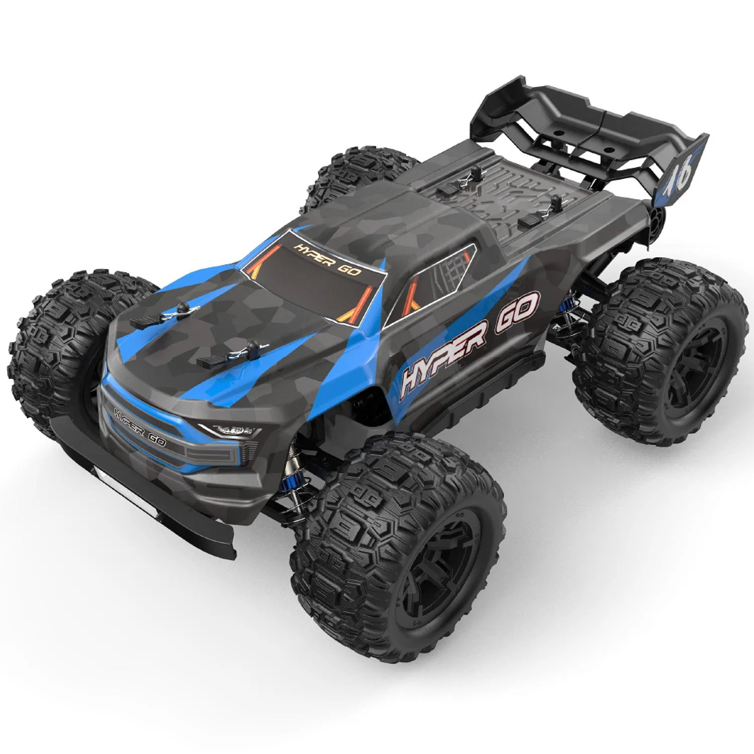 MJX Hyper Go H16E 1/16 Blue+ Purple Remote Control High-Speed RC Truck – RC Buggies