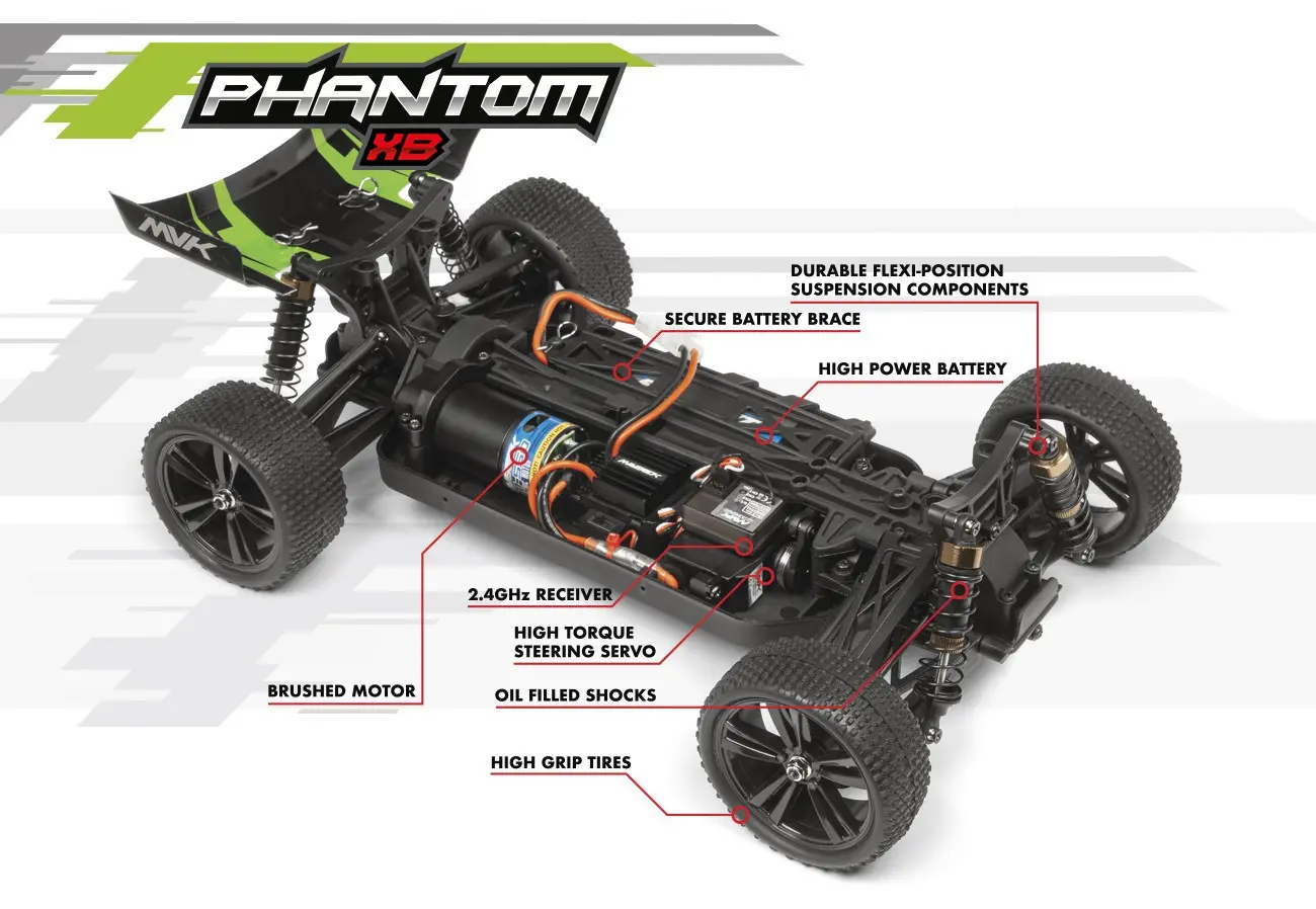 Maverick Phantom XB 110 RTR RC Buggy
