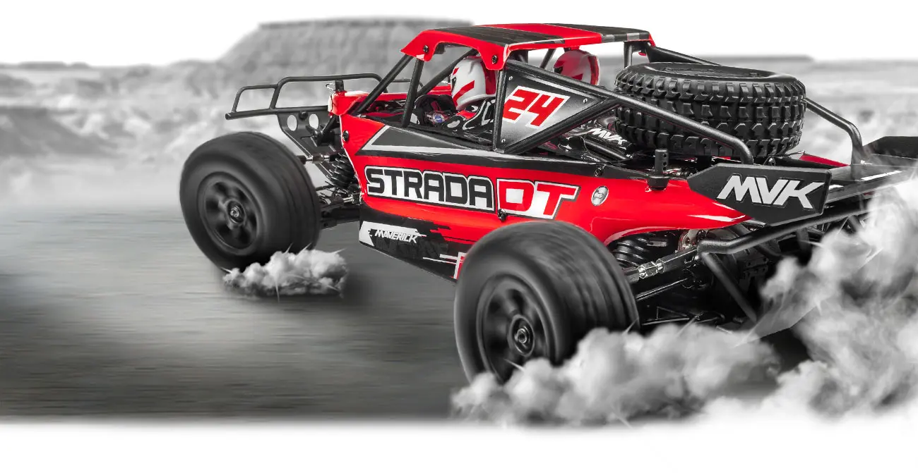 Maverick Strada dt Red Brushless RC car