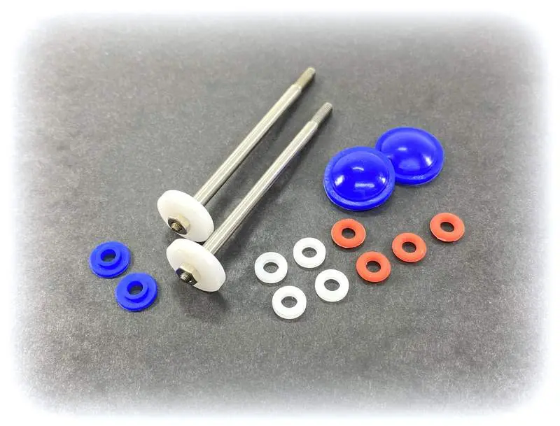 Piston Rod Set f. 1:8 /125mm Dampers (2) – RC Wheels & Tyres
