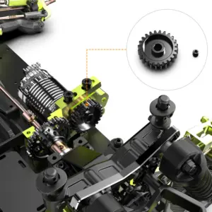 Rlaarlo Parts: Metal Pinion Gear, 24T M1 For RZ001 For terminator – Rlaarlo Parts