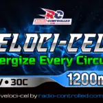 Velocicell 2S 35C 1200mAh high quality hard case battery with deans connector – RC Batteries
