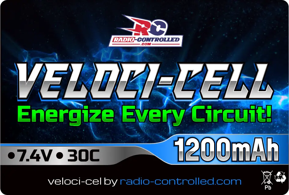 Velocicell 2S 35C 1200mAh high quality hard case battery with deans connector – RC Batteries