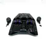 Rlaarlo Parts: Rear Wheels Set, Blue, 4 pcs for AMX12 – Rlaarlo Parts