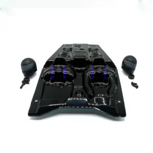 Rlaarlo Parts: Rear Wheels Set, Blue, 4 pcs for AMX12 – Rlaarlo Parts