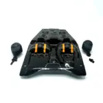 Rlaarlo Parts: Rear Wheels Set, Orange, 4 pcs for AMX12 – Rlaarlo Parts