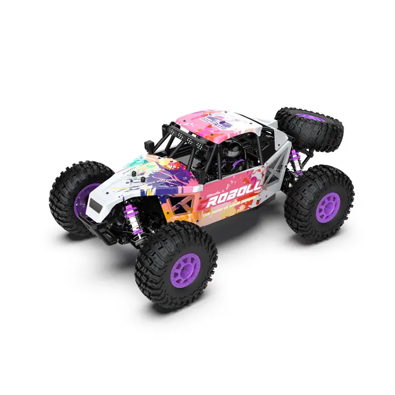 Rlaarlo AM-D12 1/12 RTR Brushless RC Desert Truck , Max 45MPH Fast RC Car (gold/yellow) – RC Buggies