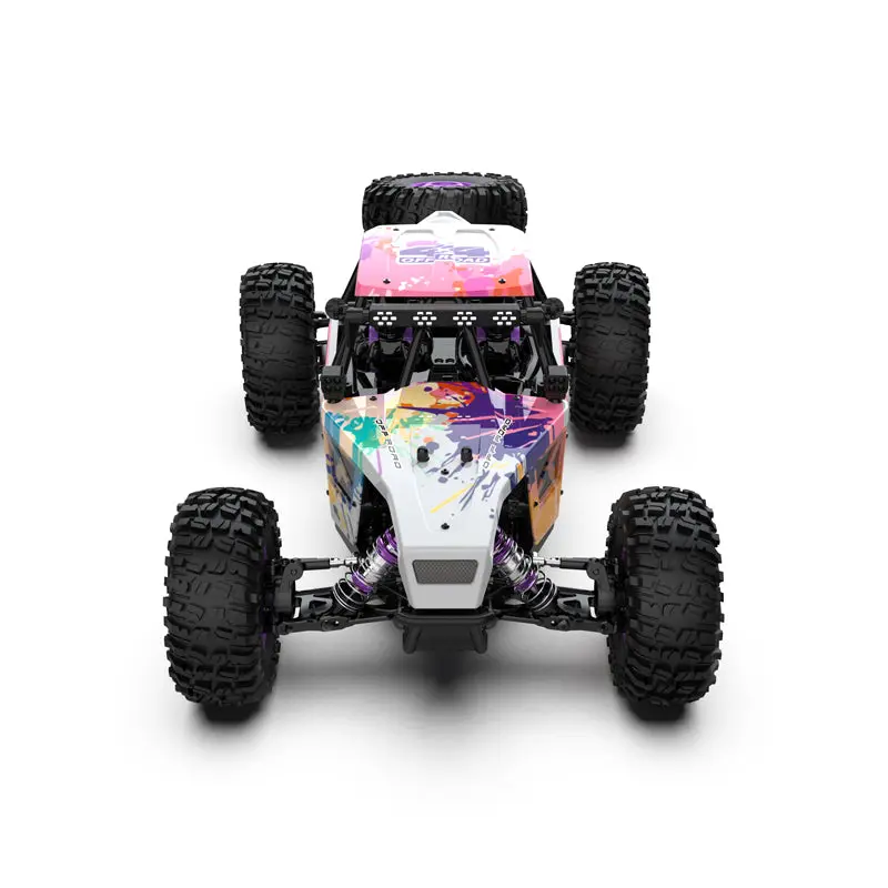 Rlaarlo AM-D12 1/12 RTR Brushless RC Desert Truck , Max 45MPH Fast RC Car (gold/yellow) – RC Buggies